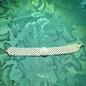 Vintage Faux Pearl Bracelet